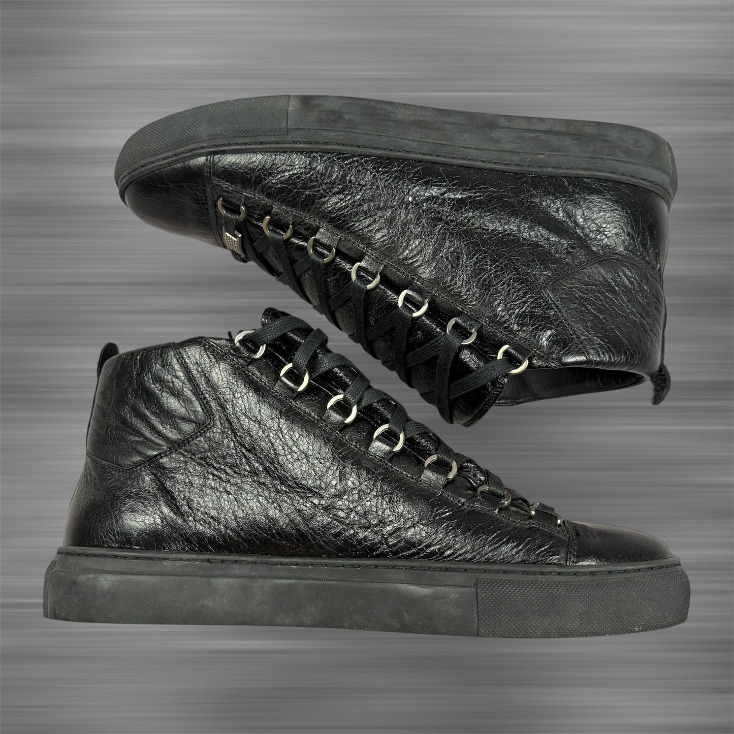 Balenciaga Arena ‘Black’ Leather Shoes