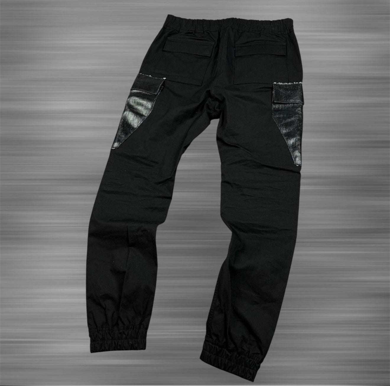 Rick Owens FW19 "Larry" Suede Panel Cargo
Joggers