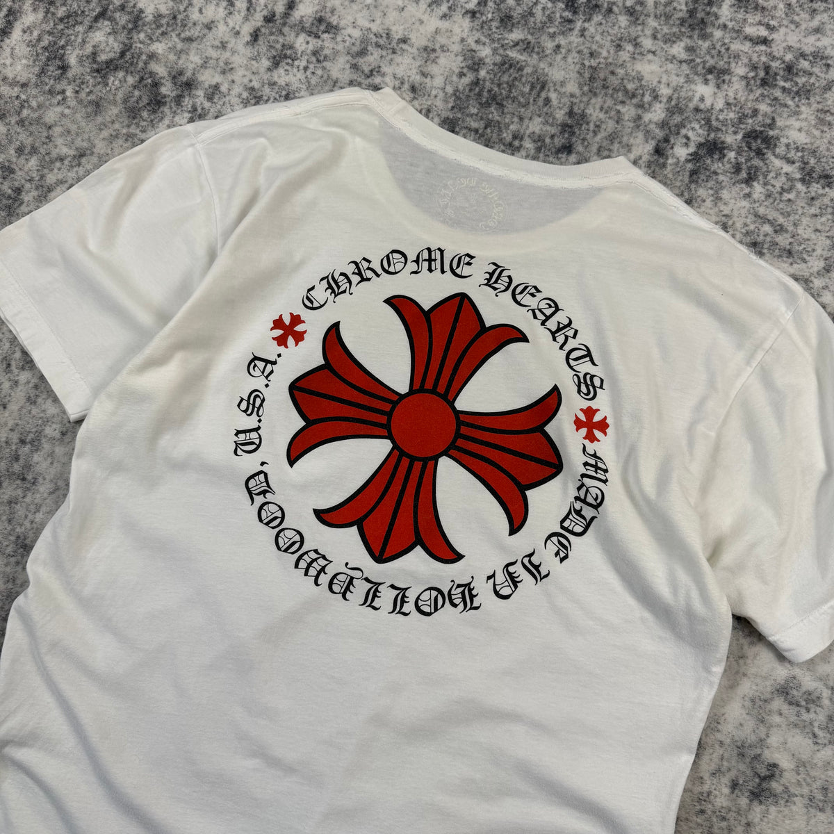 Chrome Hearts Made In Hollywood Logo ‘White’ T-Shirt