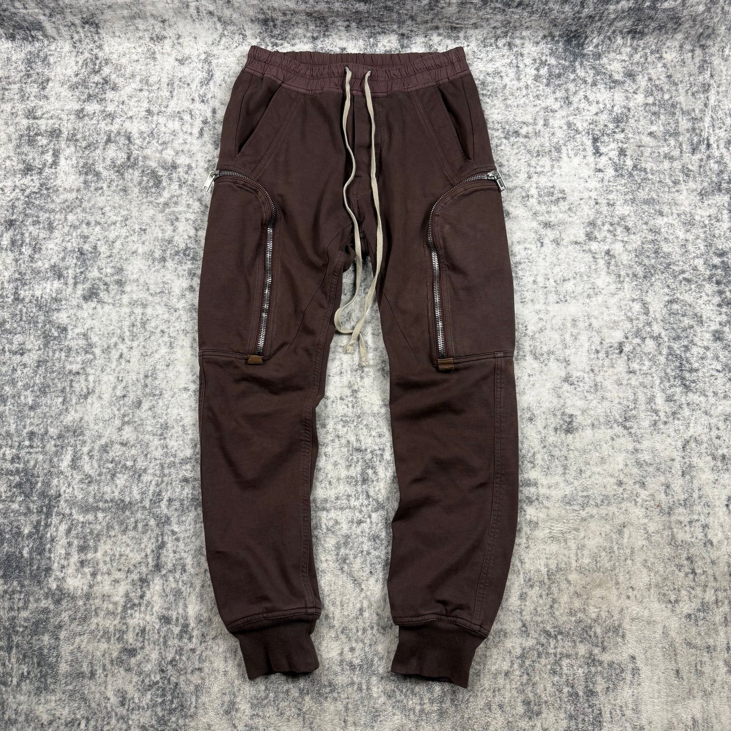 Rick Owens Bauhaus Blood Cargo Joggers