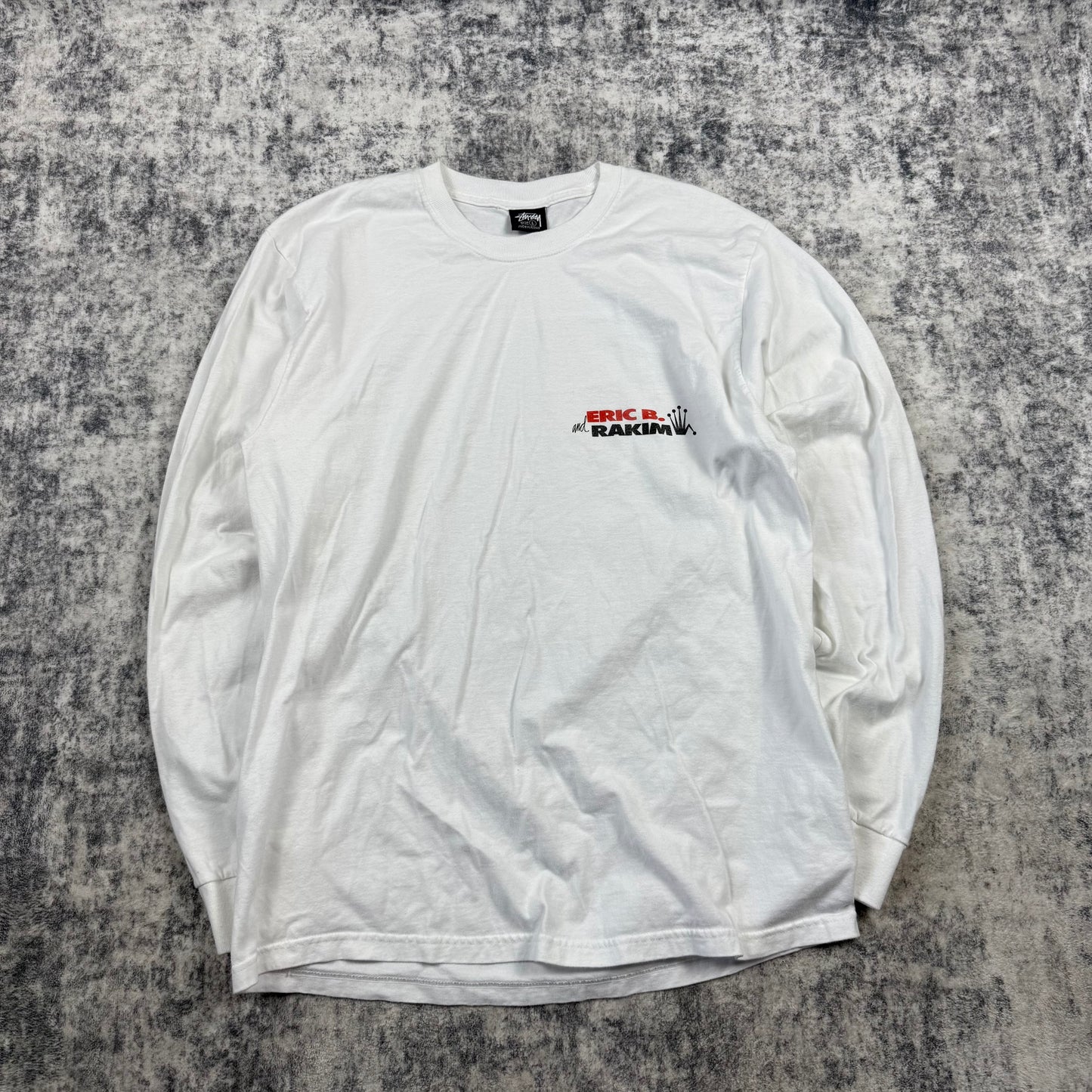 Stüssy x Eric B. & Rakim “Paid In Full” Long Sleeve