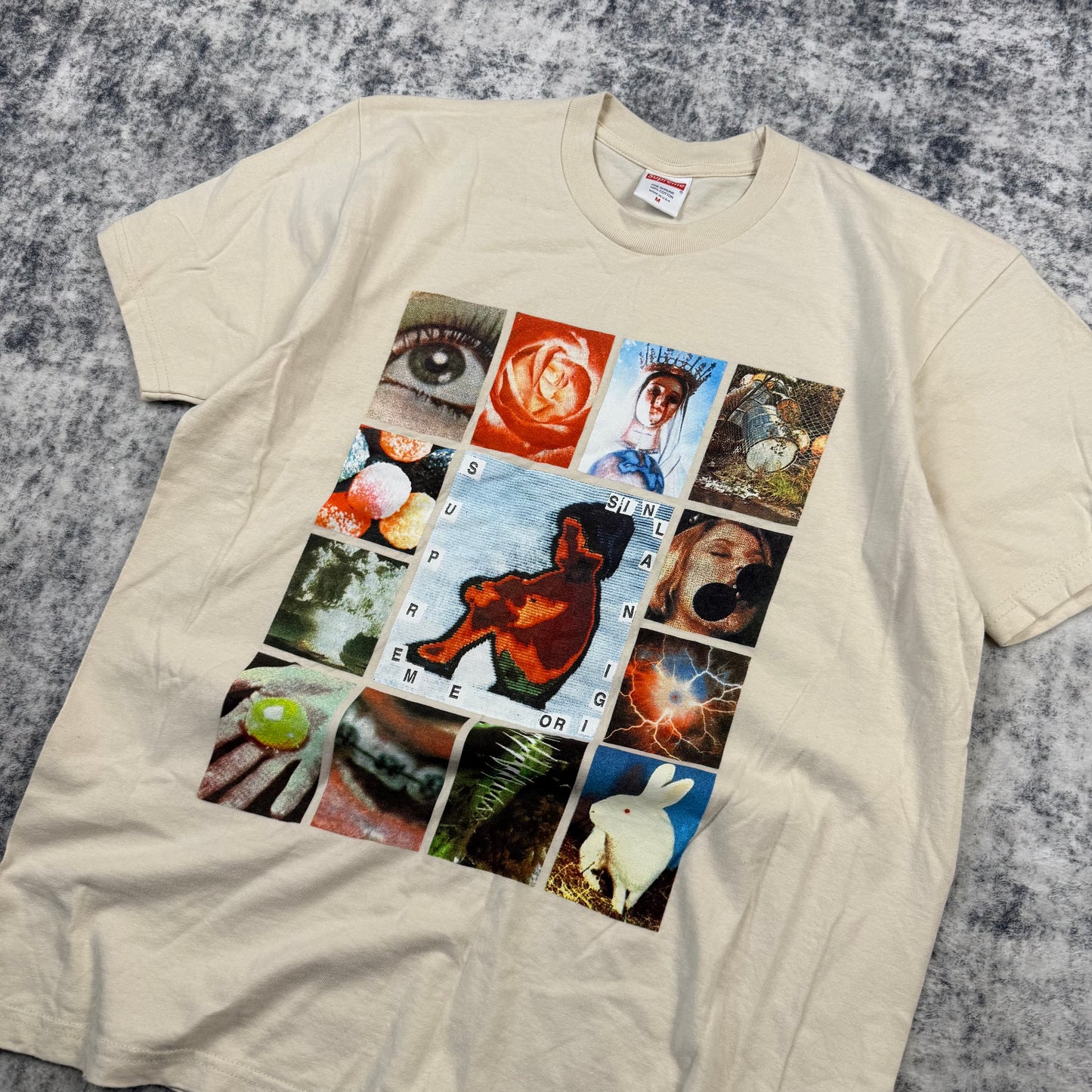 Supreme SS19 Original Sin ‘Beige’ T-Shirt