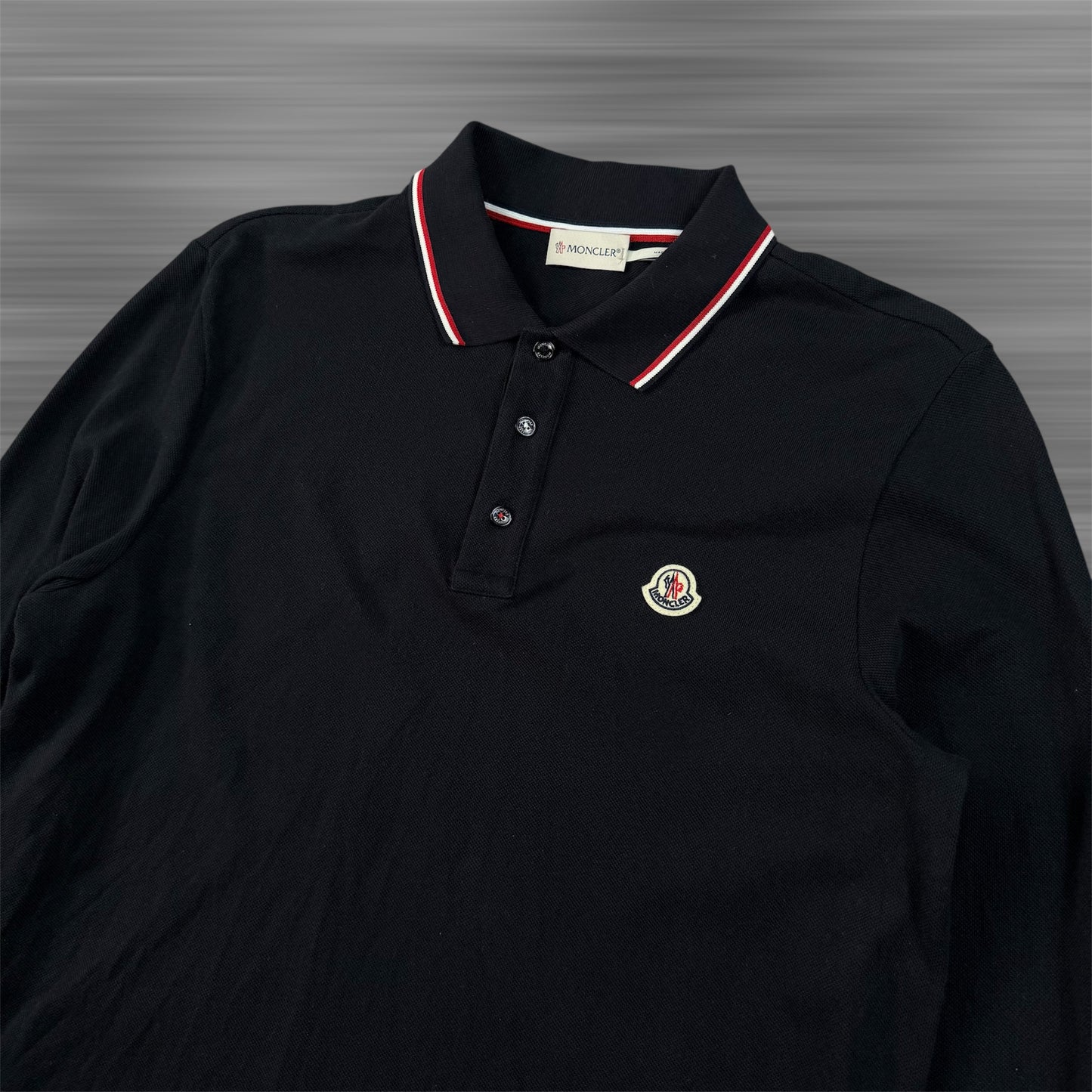 Moncler Polo Long Sleeve ‘Navy’