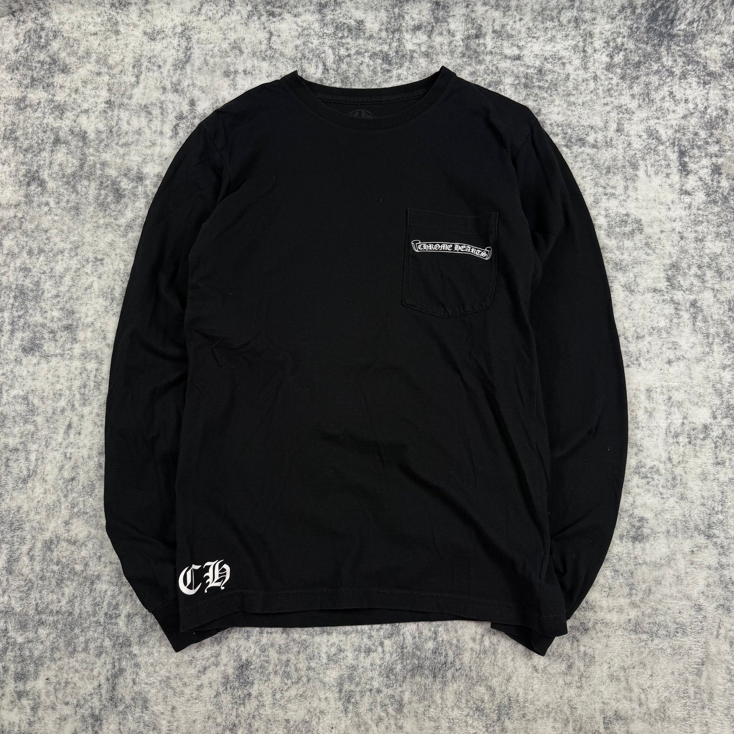 Chrome Hearts Vintage Jumbo Cross ‘Black’ Longsleeve
