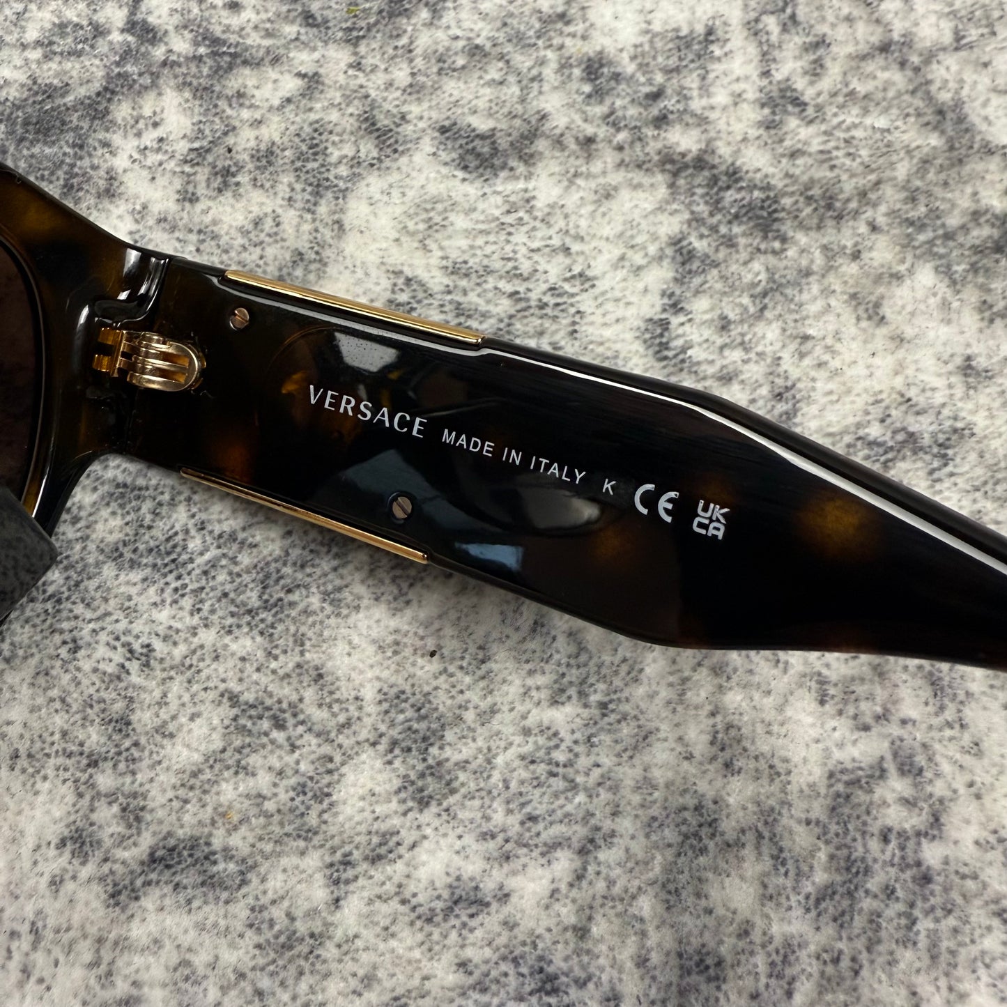 Versace Medusa Head Tortoiseshell Sunglasses