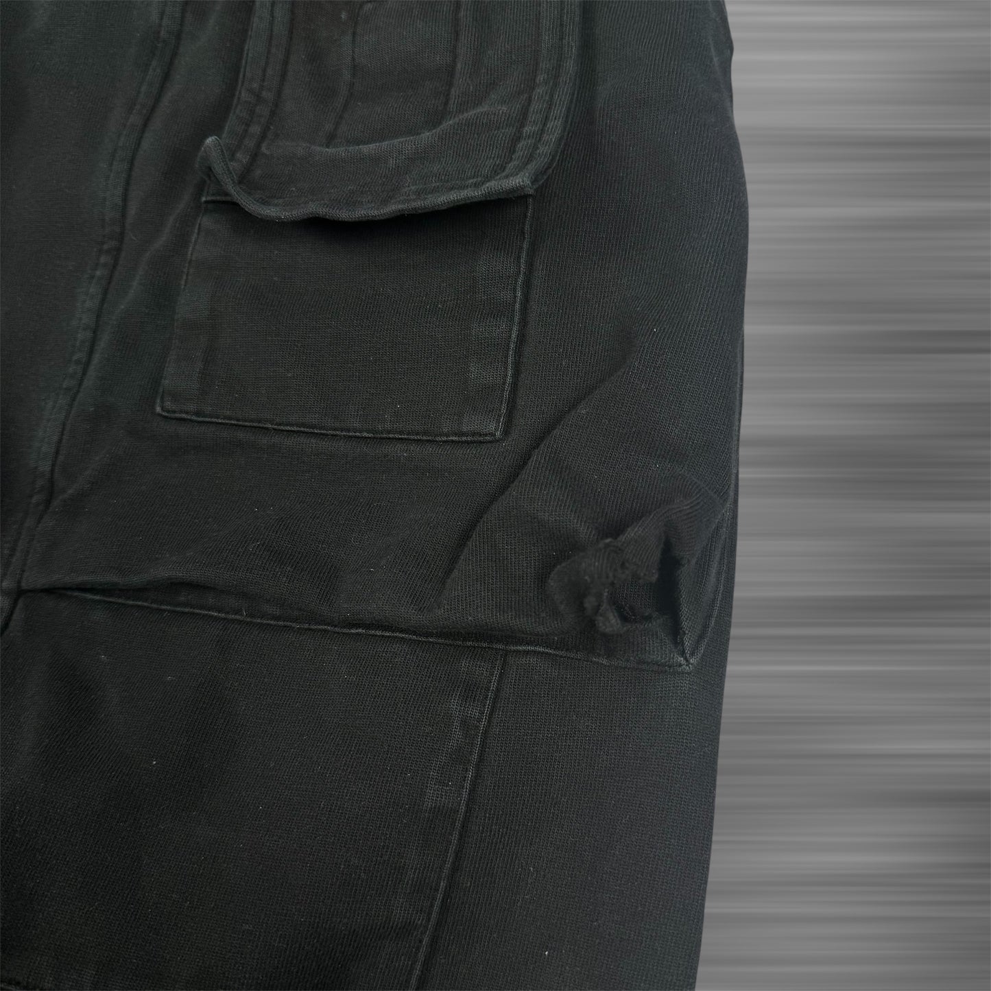Rick Owens DRKSHDW Black 'Creatch' Cargo Pants