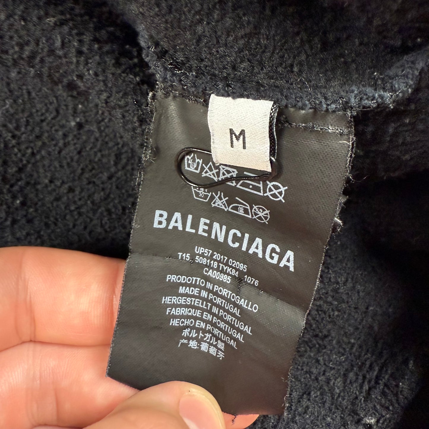Balenciaga BB Mode ‘Black Hoodie’