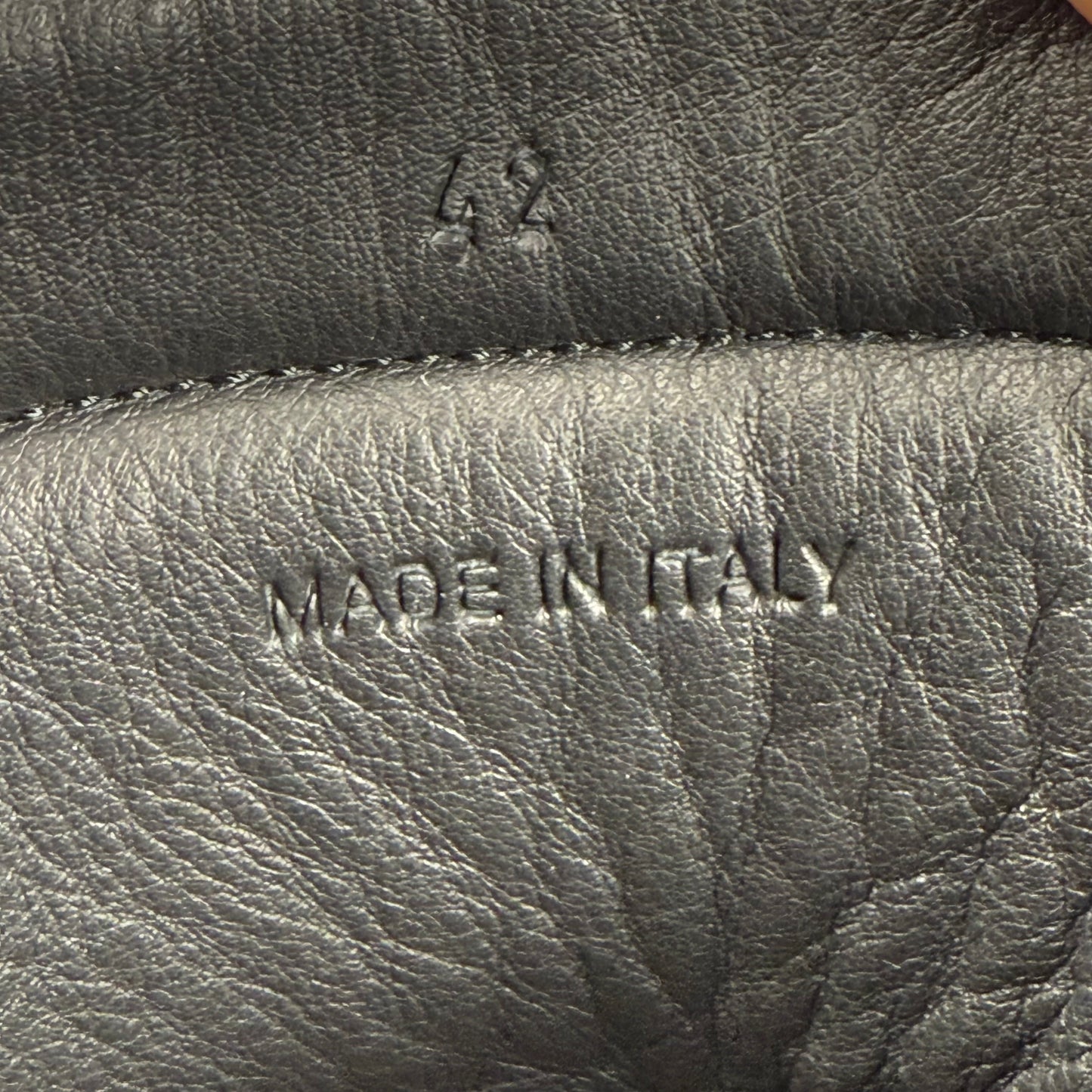 Maison Margiela High Future Silver Glitter Shoes
