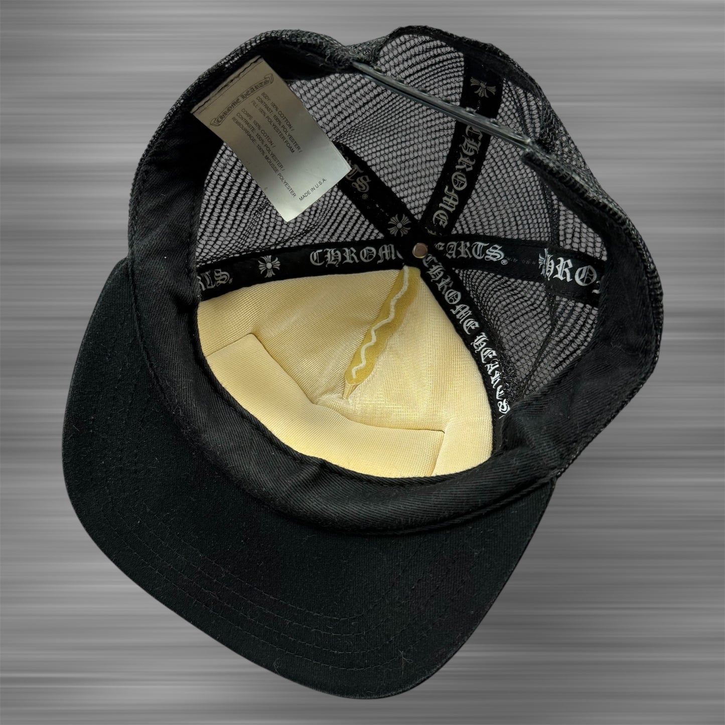 Chrome Hearts Trucker Cap ‘FUCK’ Hollywood USA