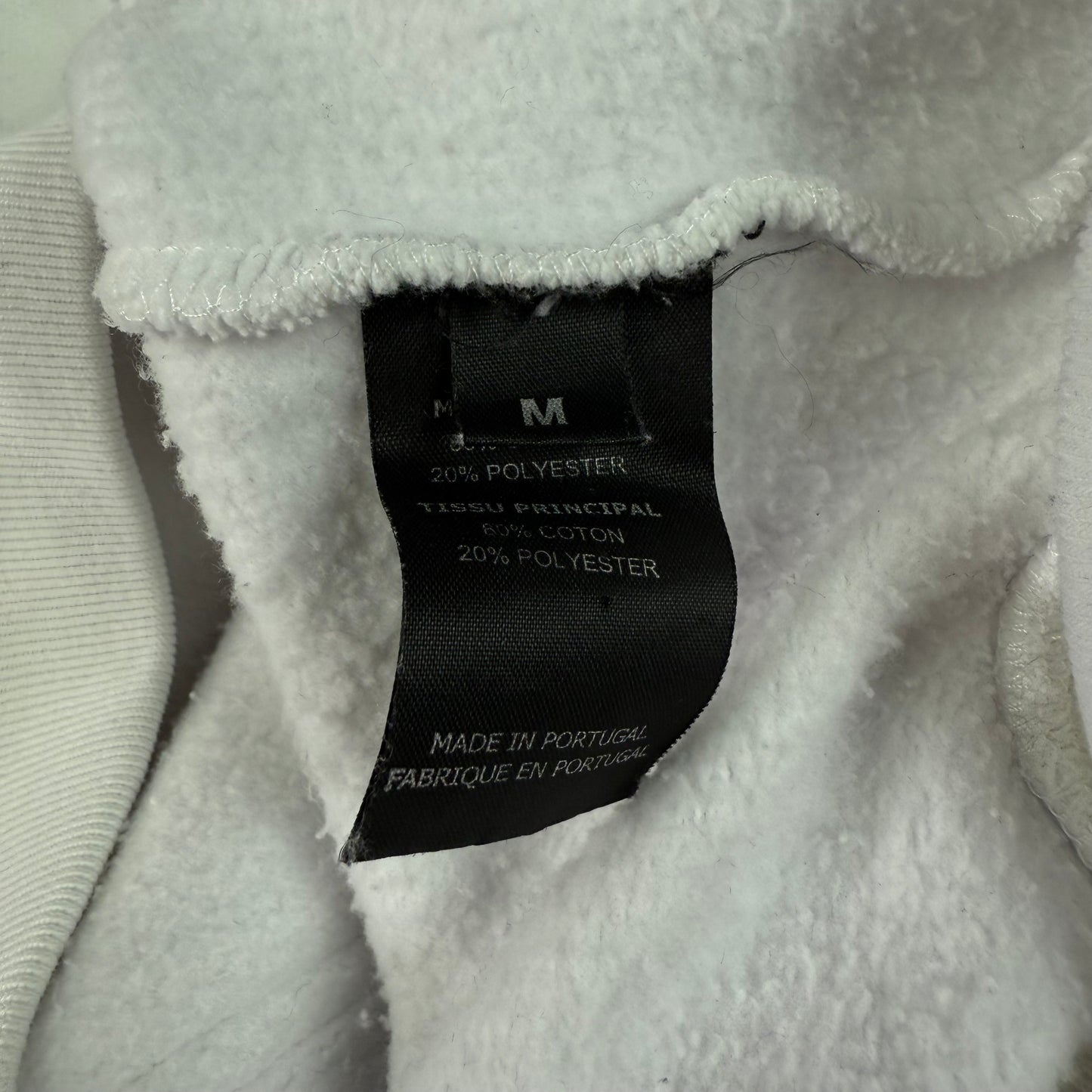 Vetements SS18 Written Logo Hoodie ‘White’