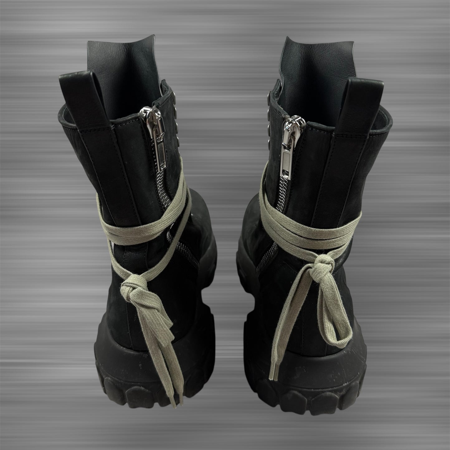 Rick Owens Army Bozo ‘Black’ Tractor Boots