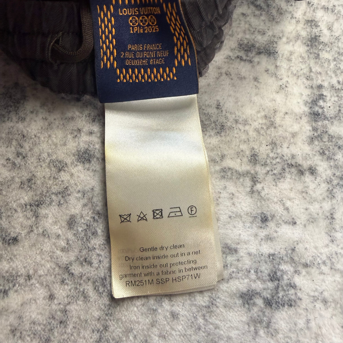 Louis Vuitton Printed Monogram Silk Shorts