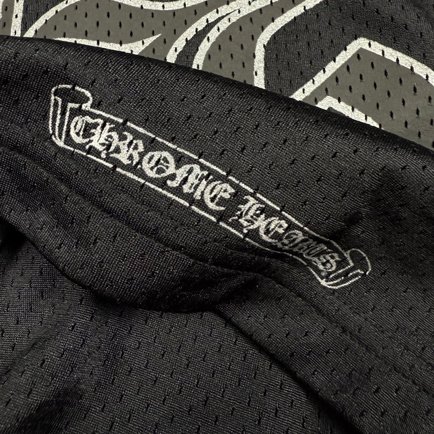Chrome Hearts Long Sleeve Mesh ‘Black’ Jersey