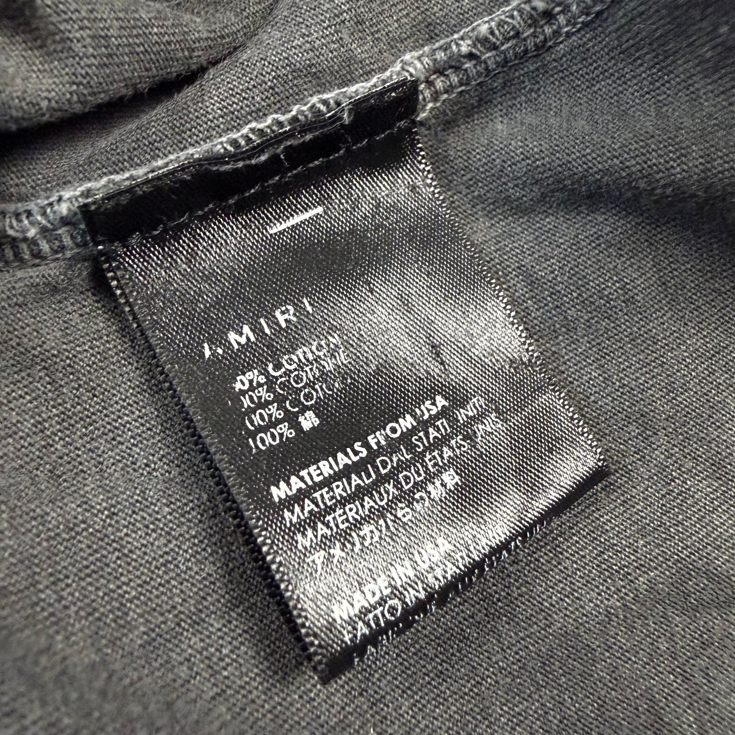 Amiri Core Logo ‘Grey’ T-Shirt