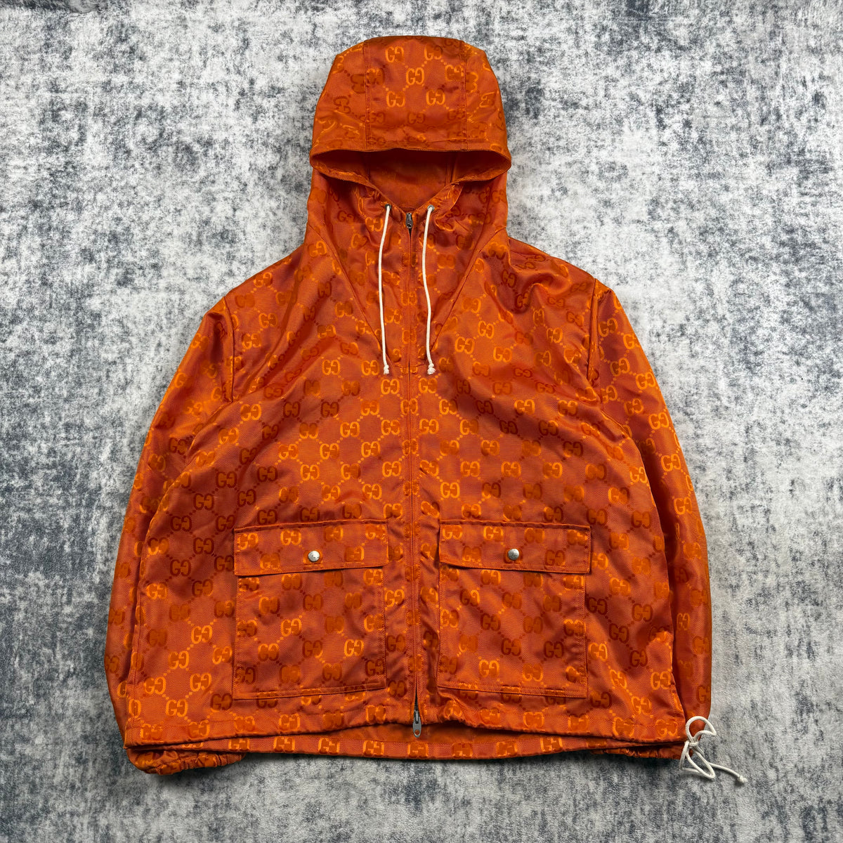 Gucci GG Of The Grid  ‘Orange’ Jacket