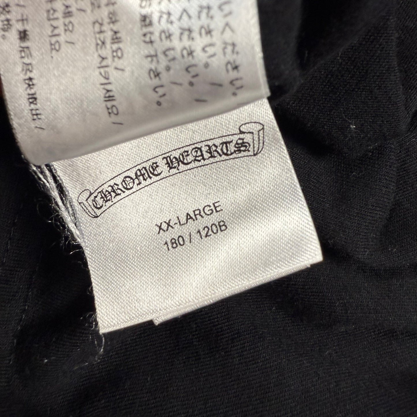 Chrome Hearts Horseshoe ‘Black’ Long Sleeve