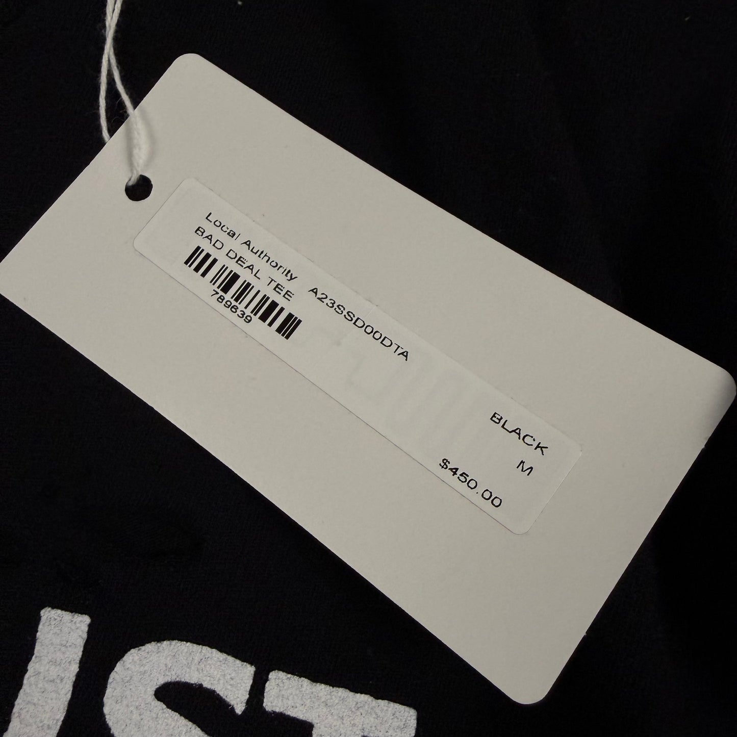 DTA Don’t Trust Anyone Distressed ‘Black’ T-Shirt