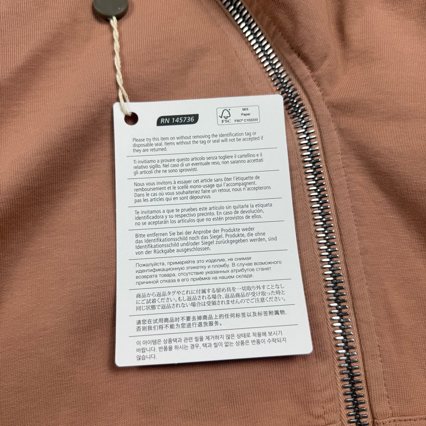 RICK OWENS DRKSHDW Mountain Asymmetric Zip Hoodie