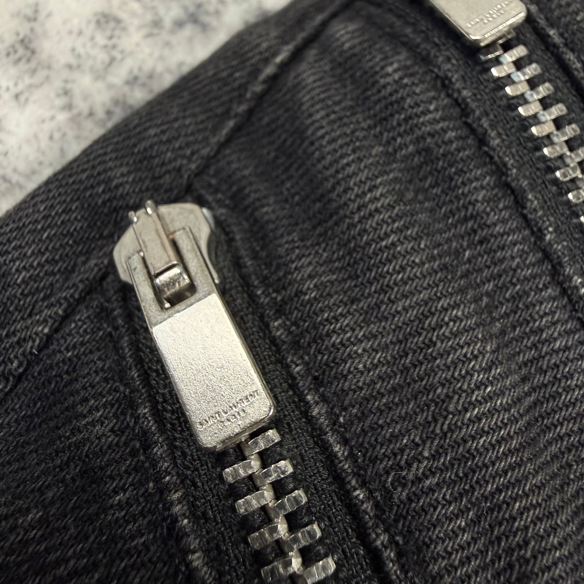 Saint Laurent FW/15 5 Zipper ‘Black’ Jeans