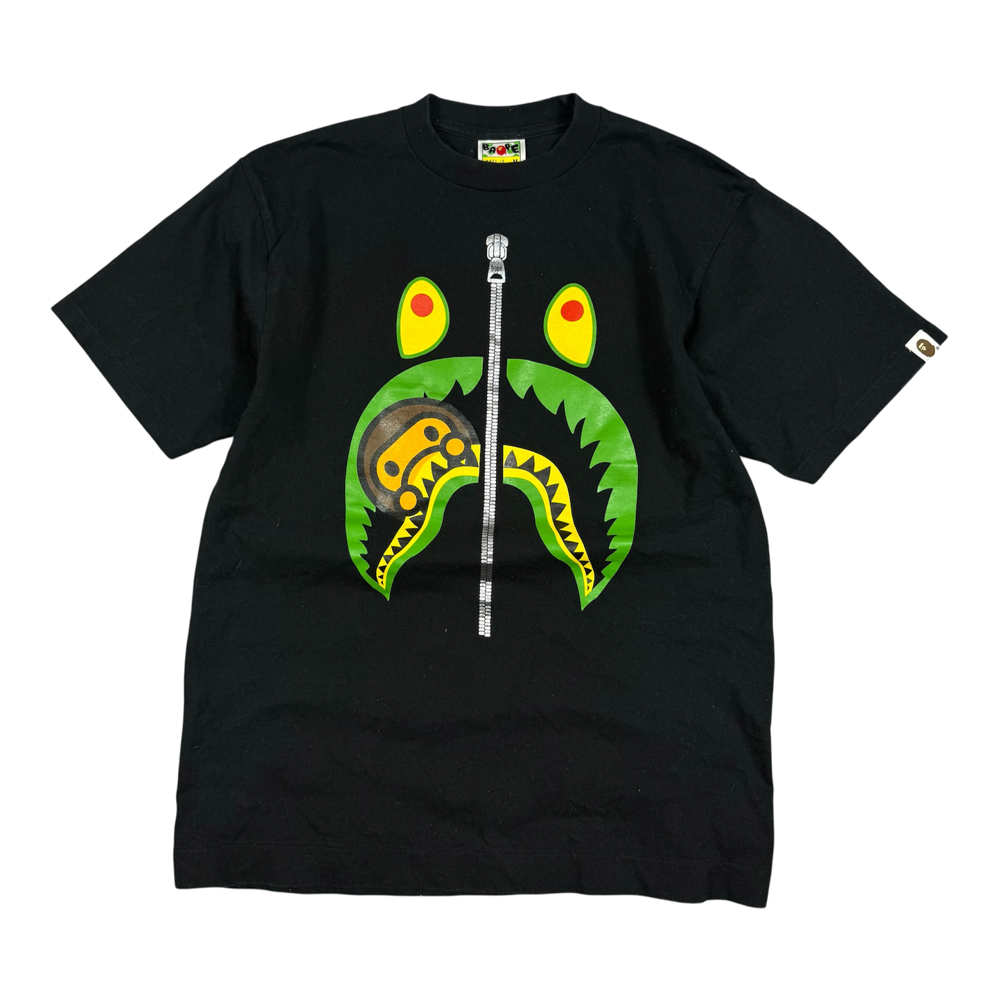 Bape 2008 Baby Milo Shark ‘Black’ T-Shirt