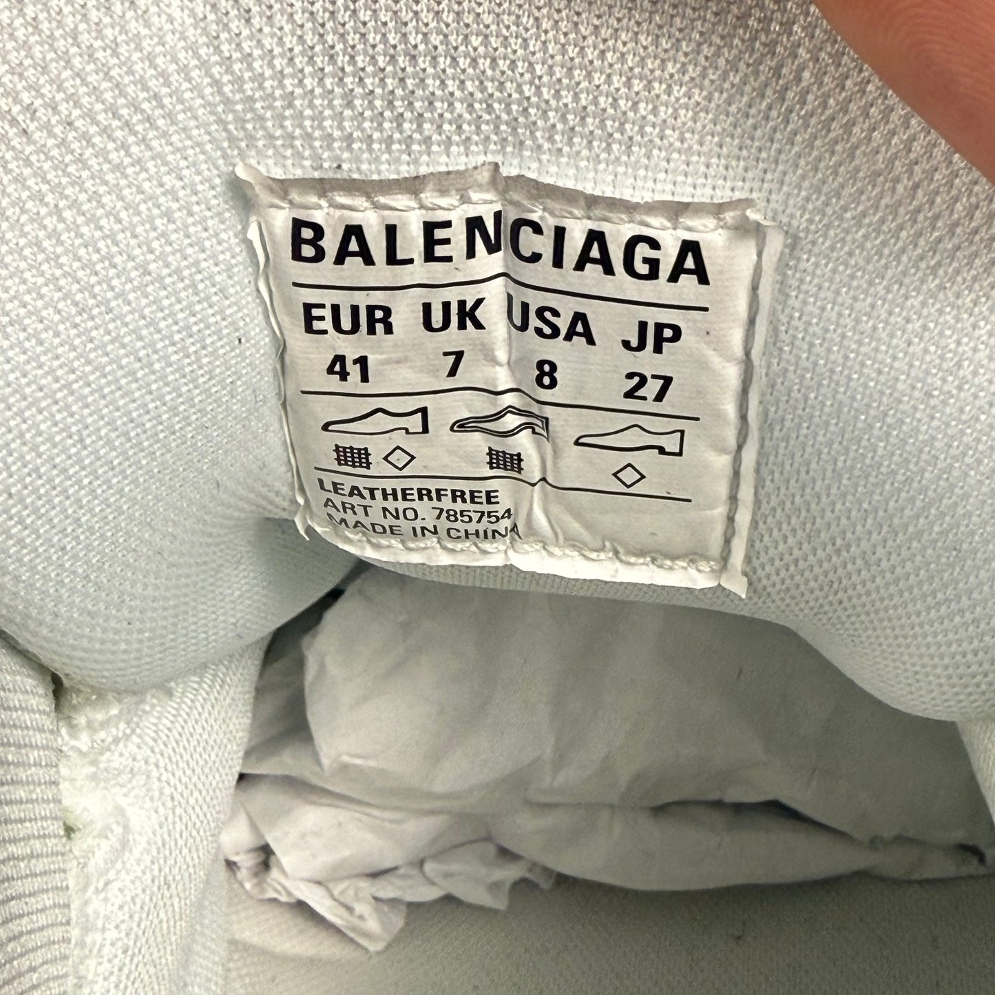 Balenciaga Cargo Distressed ‘Red/White’ Shoes