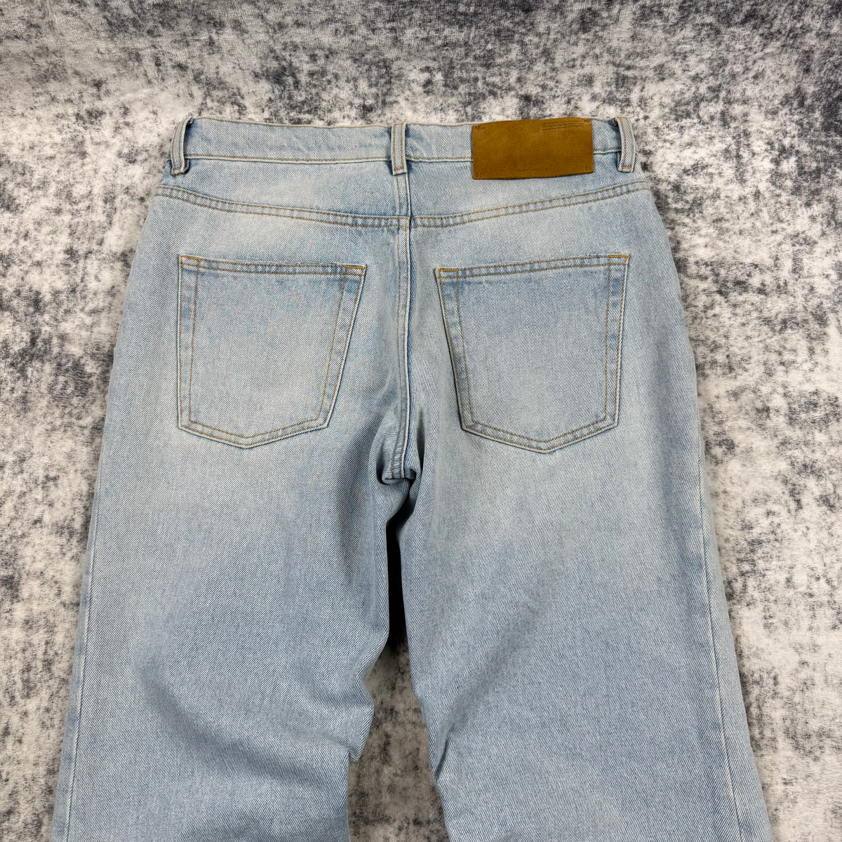 Off-White FW22 Seasonal Light Wash Flared Denim Jeans