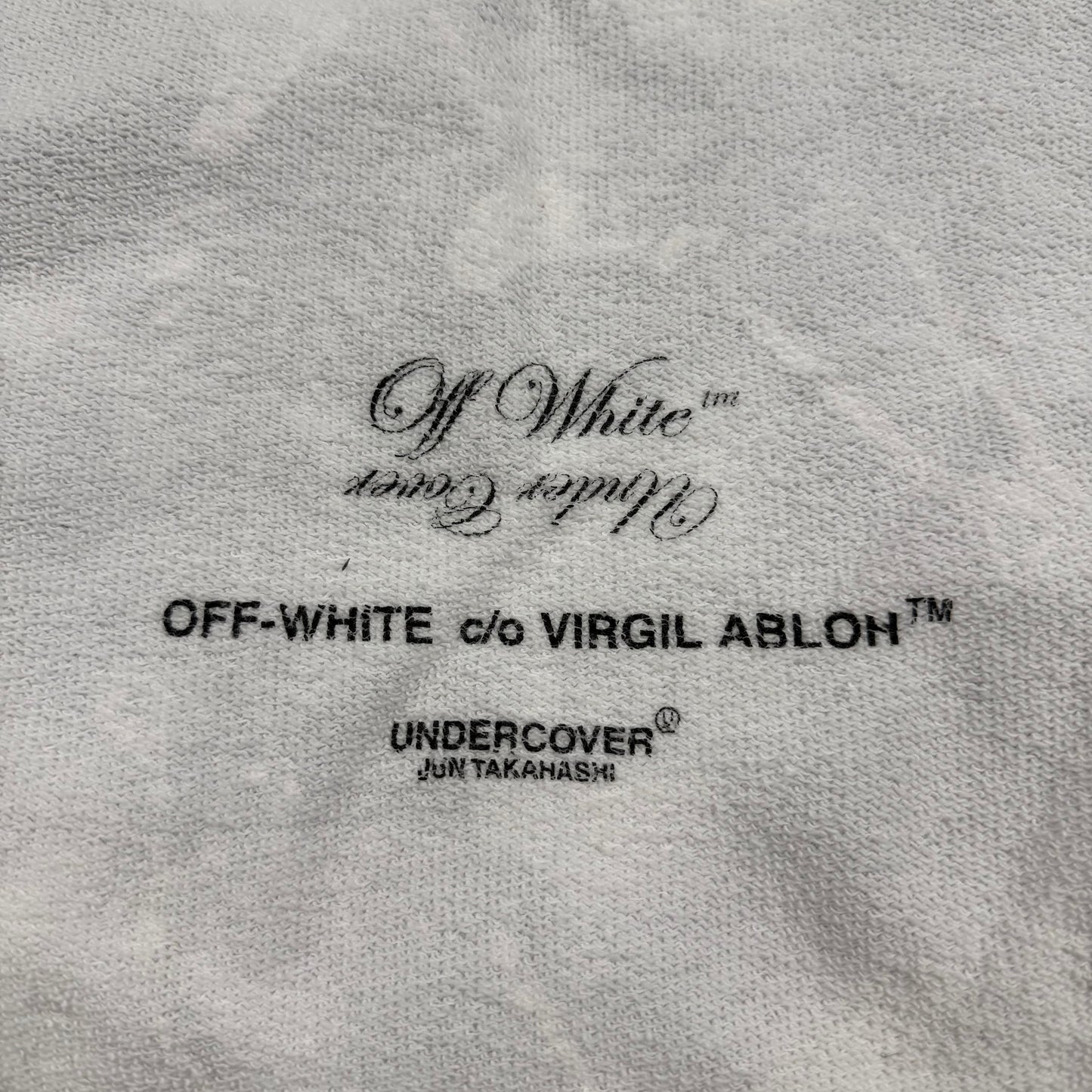 Off-White x Undercover Reversible “Skeleton Dancing” ‘White’ Hoodie