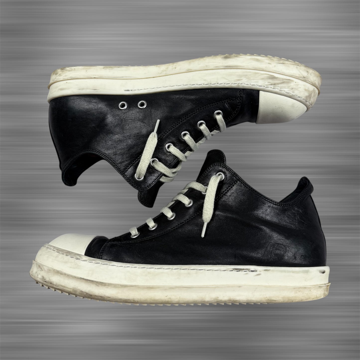 Rick Owens Mainline Low ‘Black/Milk’ Ramones