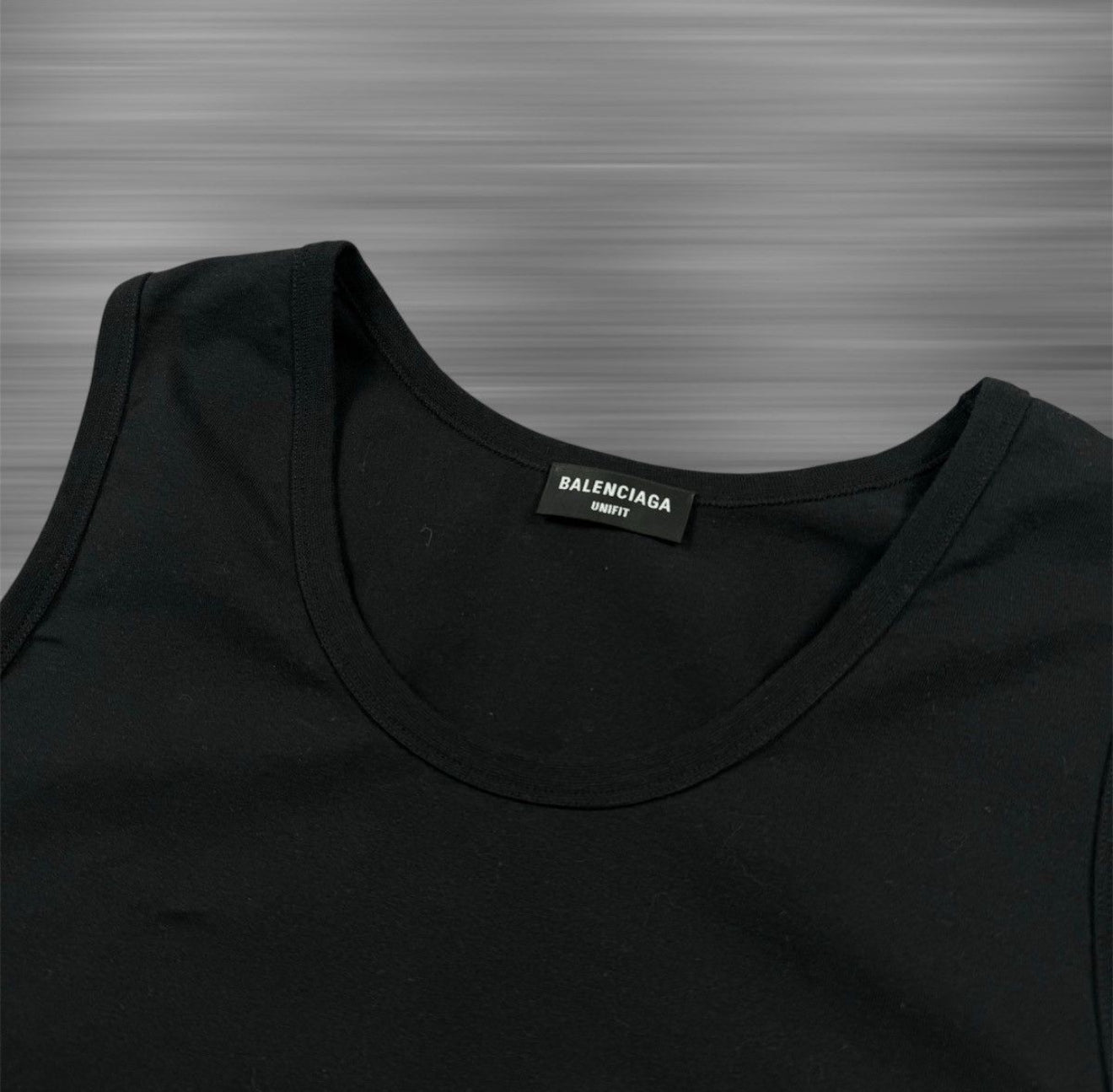 Balenciaga Black Tank Top