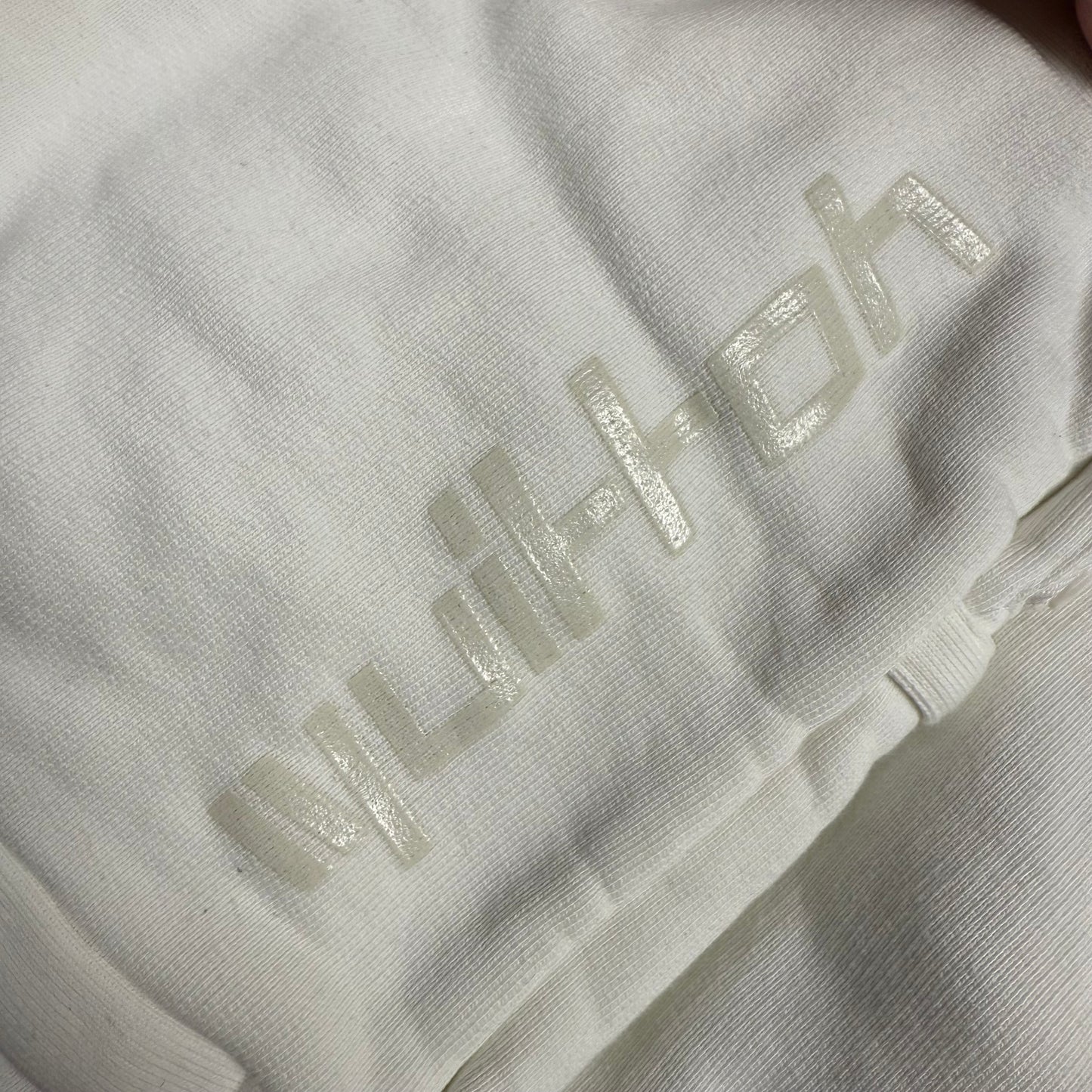 Louis Vuitton 3D Patched Pocket Half-Zip ‘White’ Hoodie