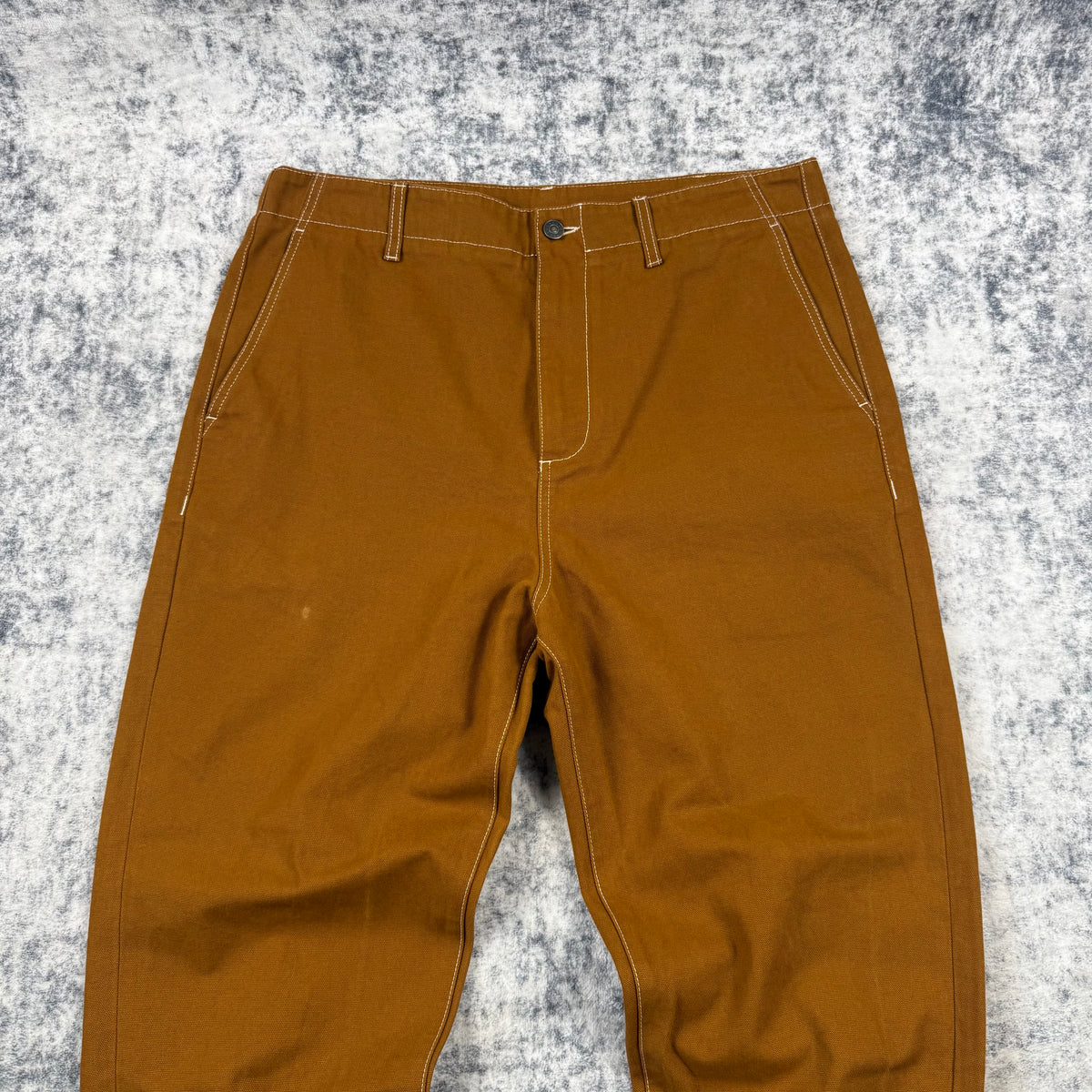 Gucci GG Monogram Cuff Canvas Workwear Trousers