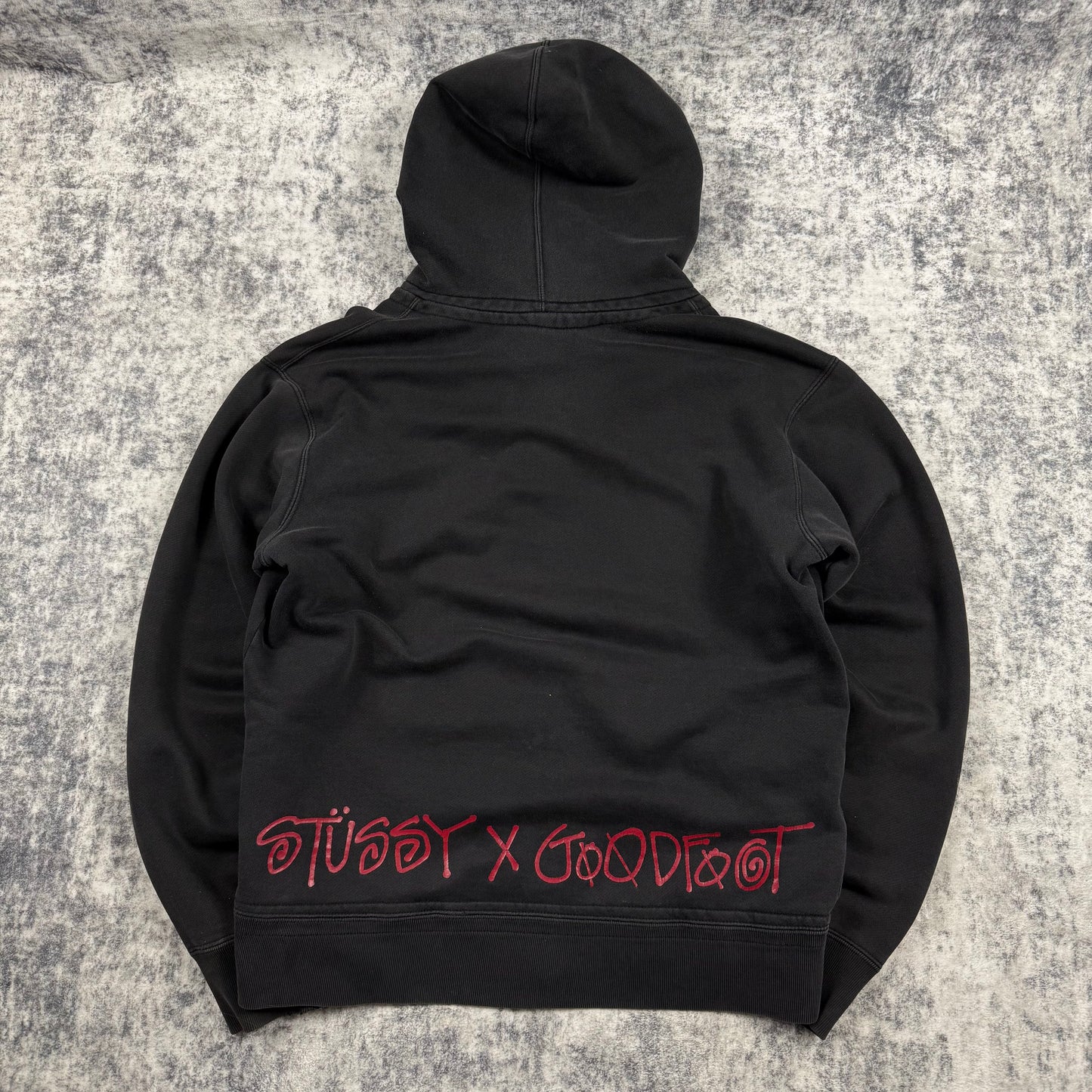 Stussy & Goodfoot AW/06 Limited Thermal ‘Black’ Zip Hoodie