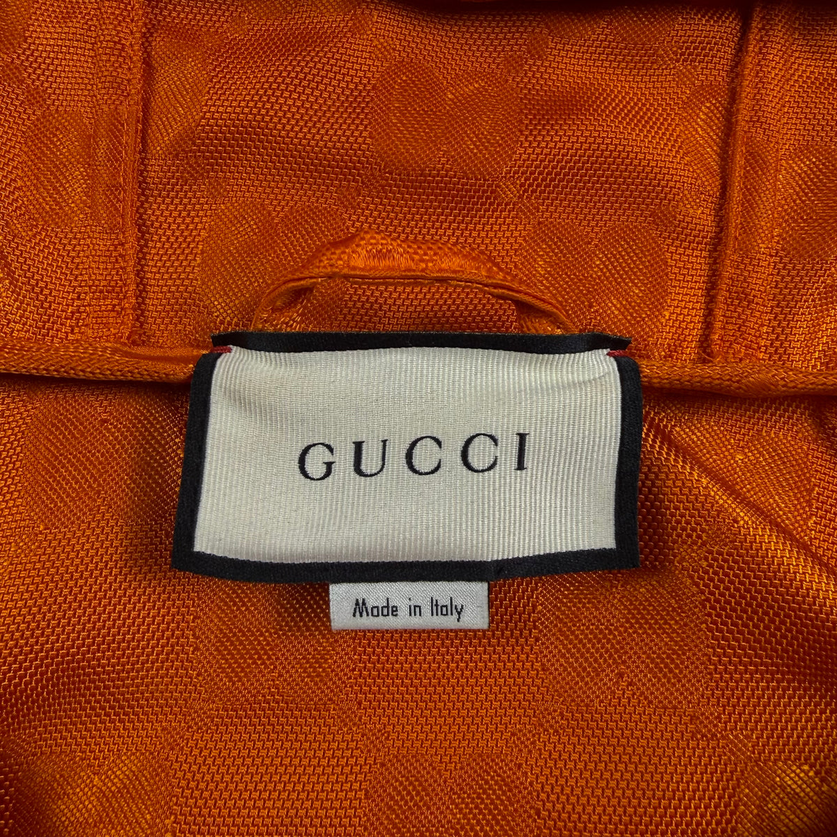 Gucci GG Of The Grid  ‘Orange’ Jacket