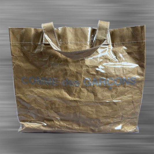 Vintage Come Des Garçons Clear Plastic Bag