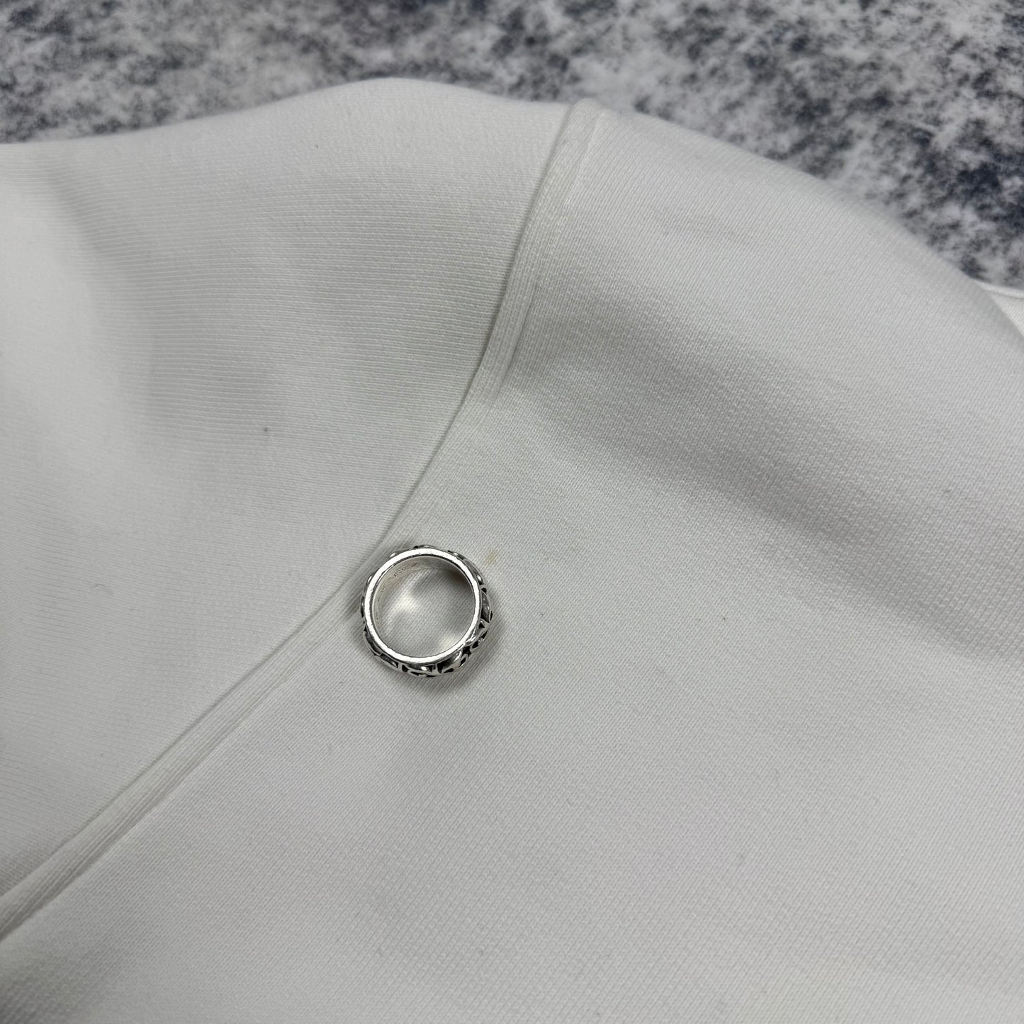 Louis Vuitton 3D Patched Pocket Half-Zip ‘White’ Hoodie