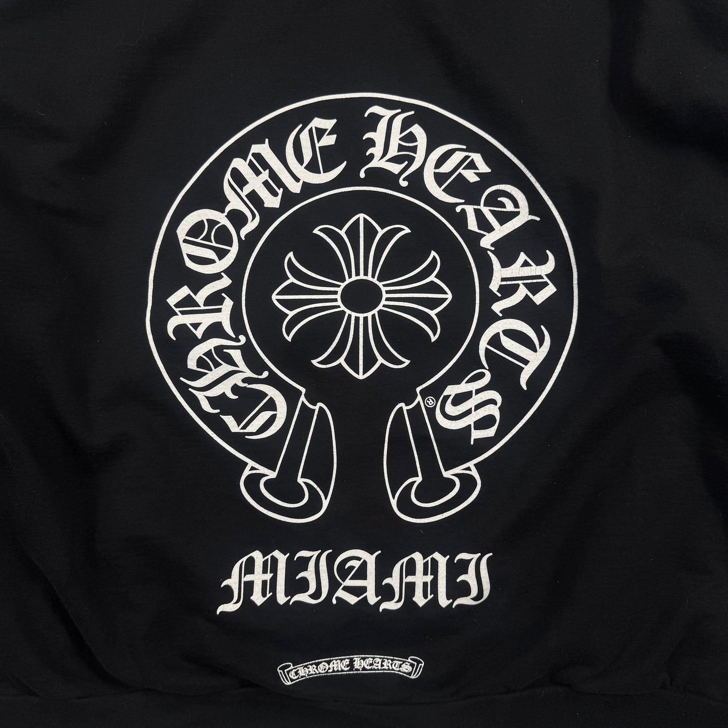 Chrome Hearts Horseshoe Miami ‘Black’ Hoodie