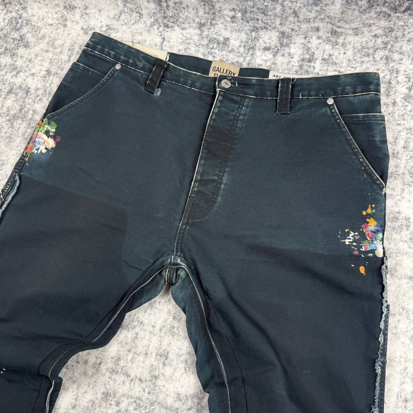 Gallery Dept. Paint Splatter LA Flared Carpenter Jeans