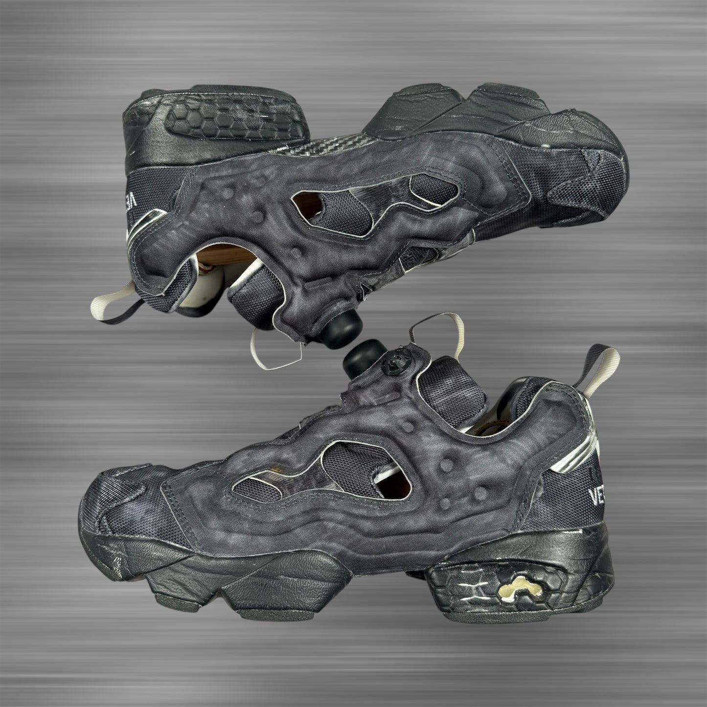 Vetements x Reebok Instapump Fury ‘Washed Black’
