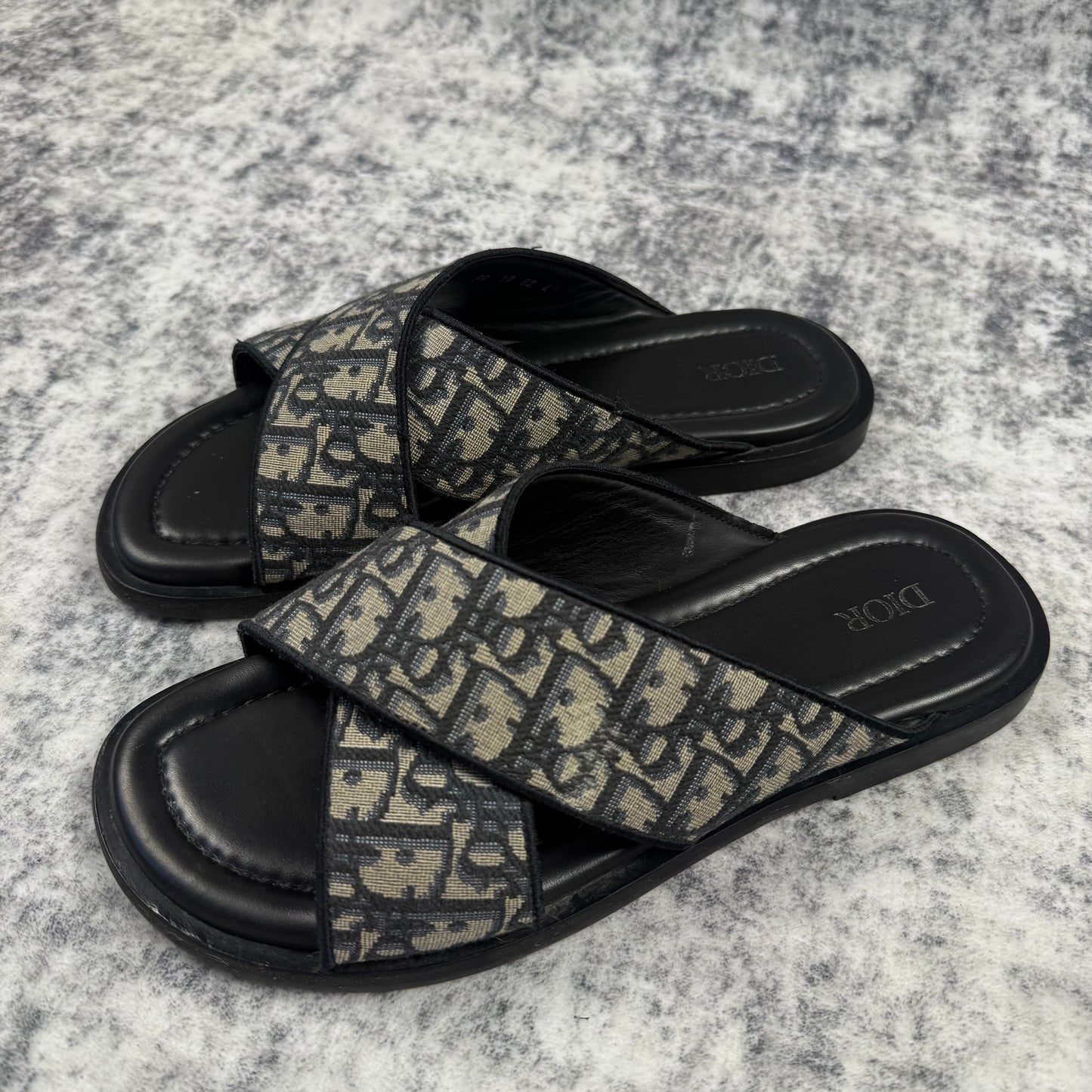 Dior Alias Oblique Monogram ‘Blue’ Sandals