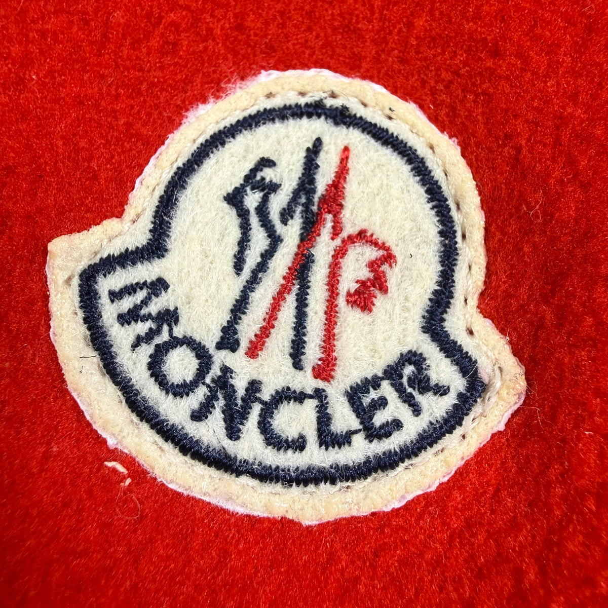 Vintage Moncler Reversible Fleece ‘Red / Black’ Vest