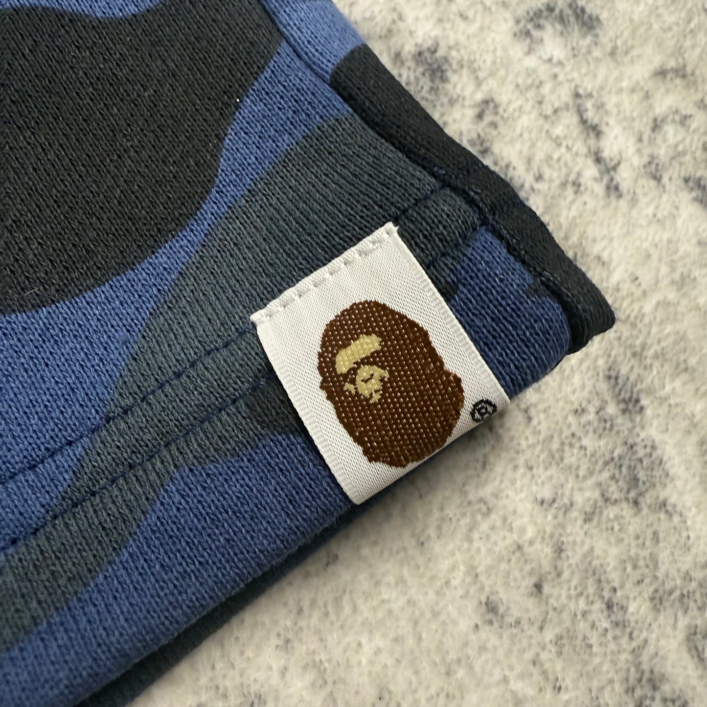 Bape Color Camo Shark ‘Blue’ Sweat Shorts