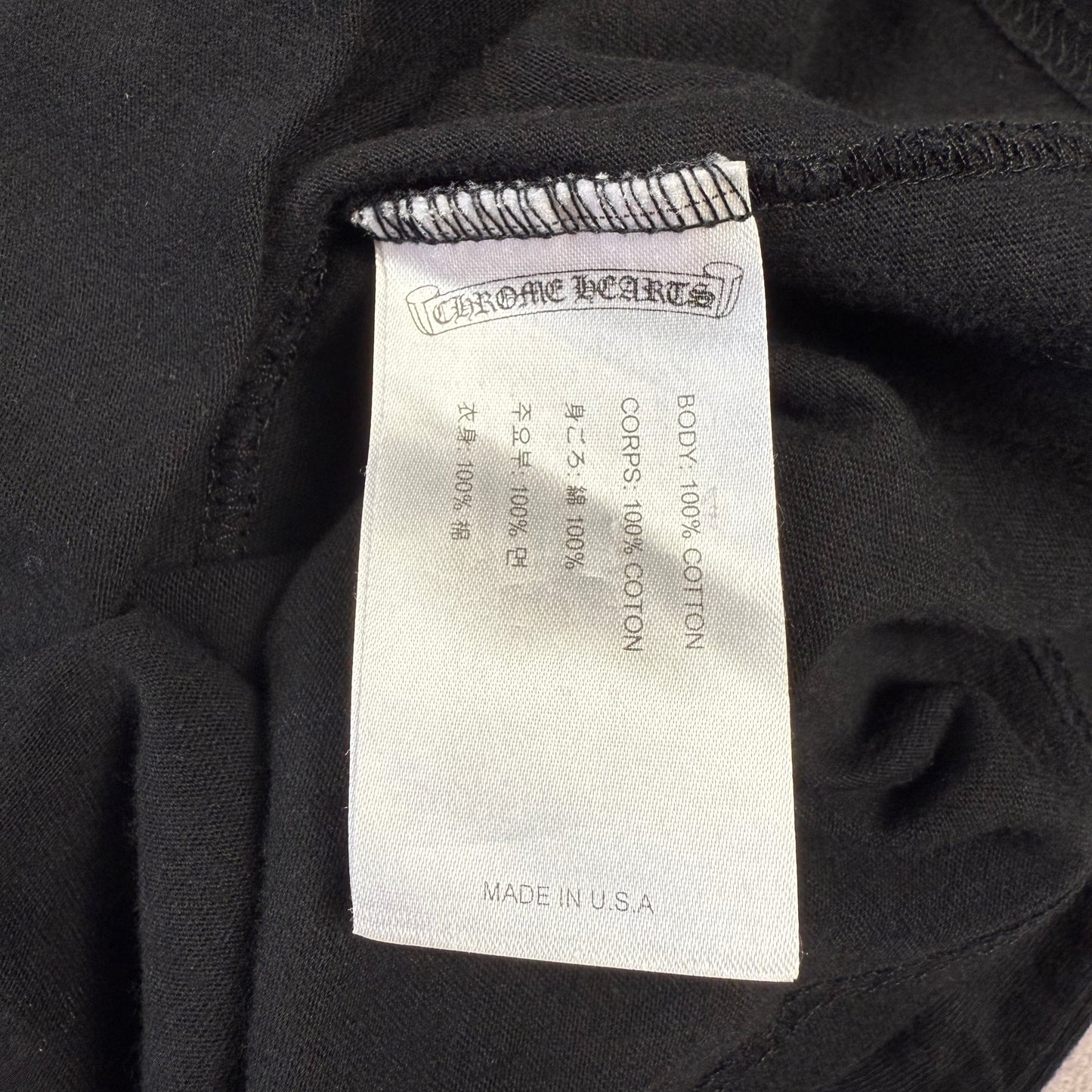 Chrome Hearts Dagger ‘Black’ T-Shirt