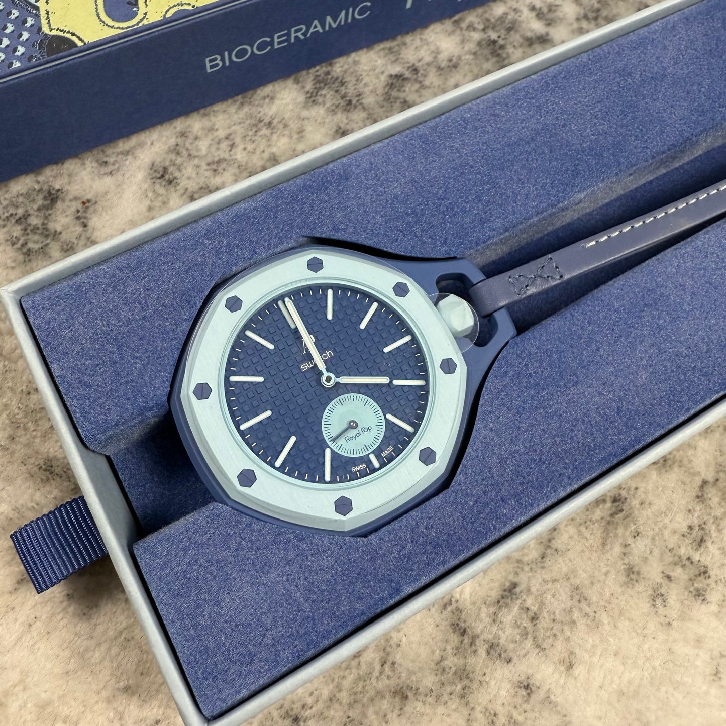 Audemars Piguet x Swatch Royal Pop ‘LÀN BA’ Watch