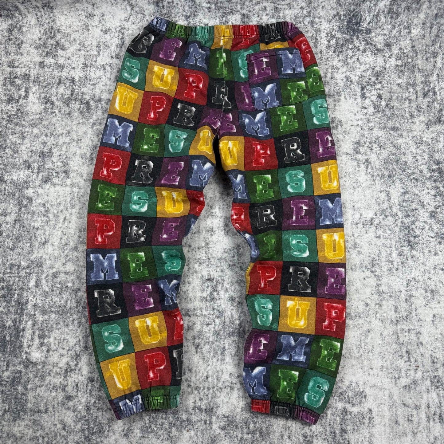 Supreme FW20 Blocks Monogram Sweatpants