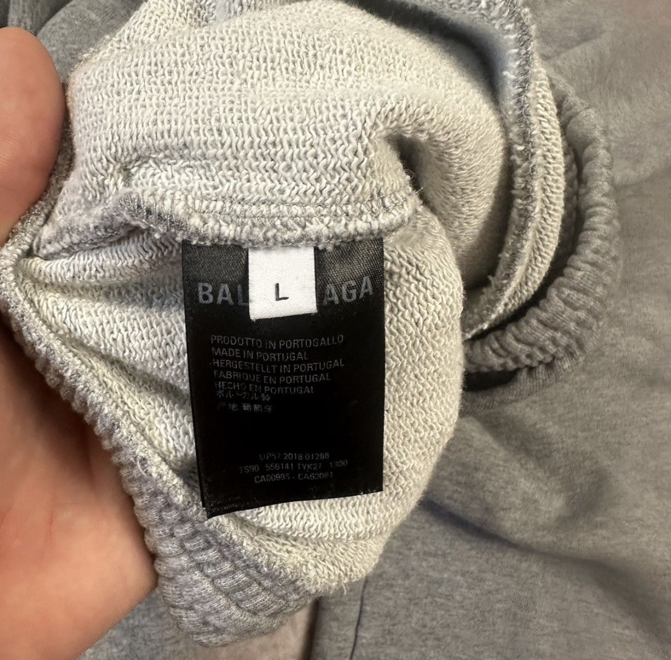 Balenciaga Gray Sweatpants