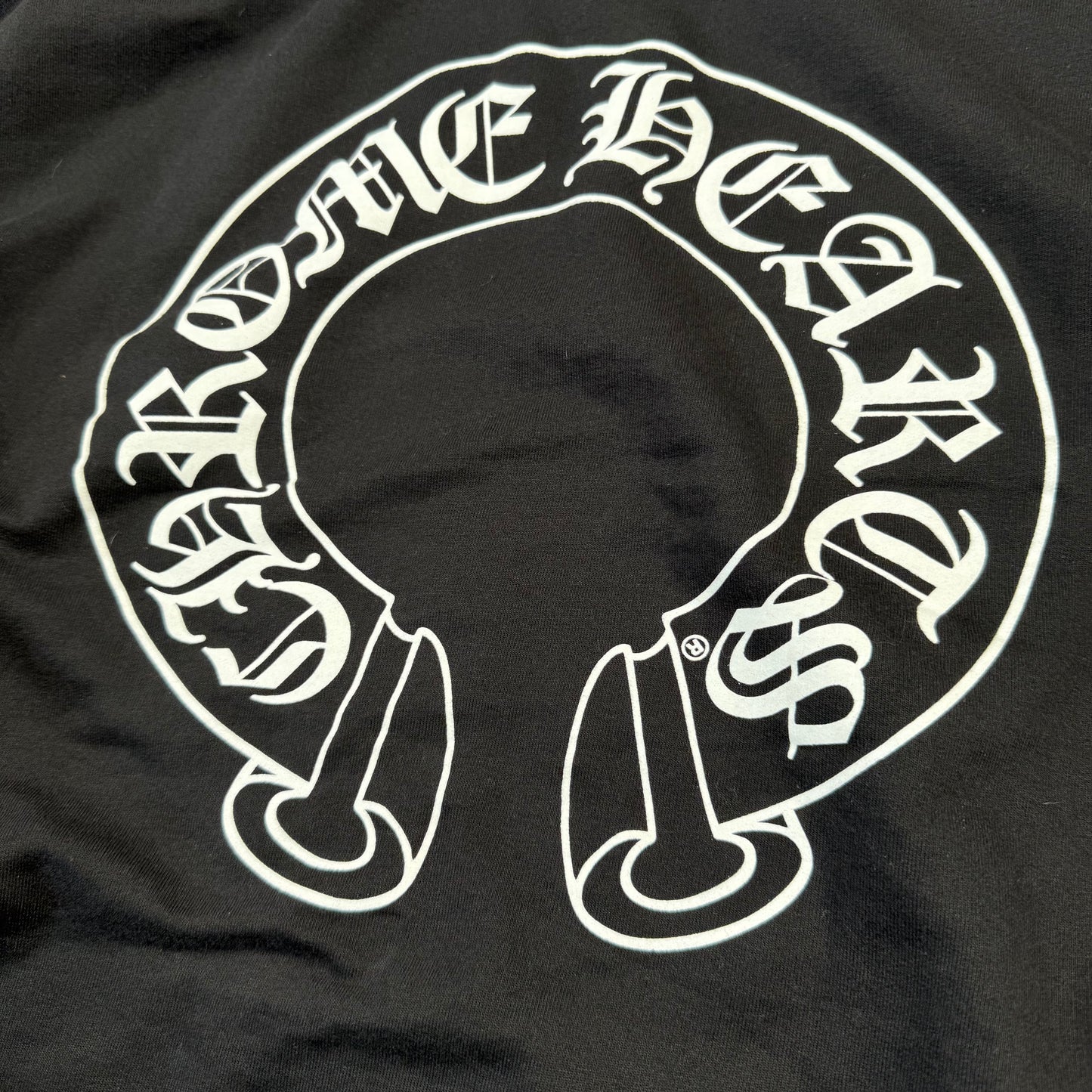 Chrome Hearts Floral Horseshoe Zip Up Hoodie