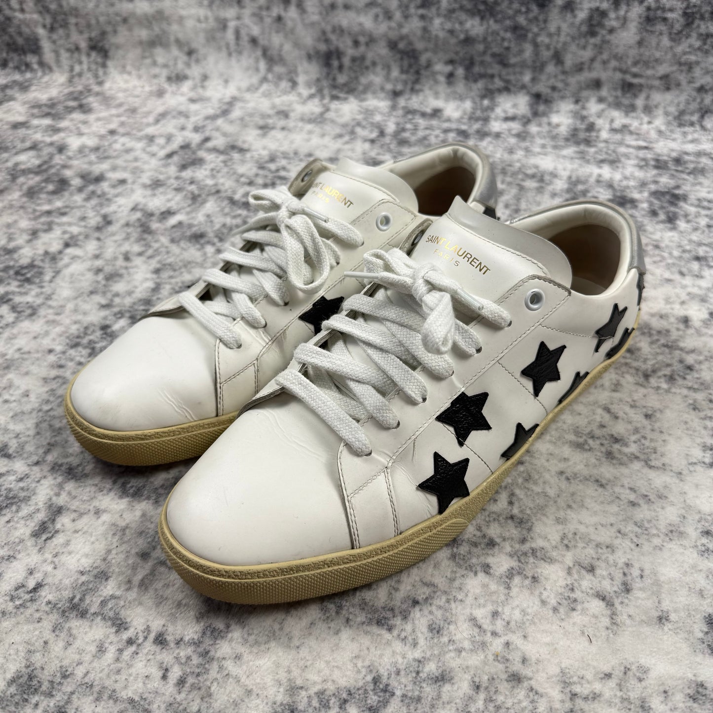 Saint Laurent Star ‘Black/White’ Low Shoes