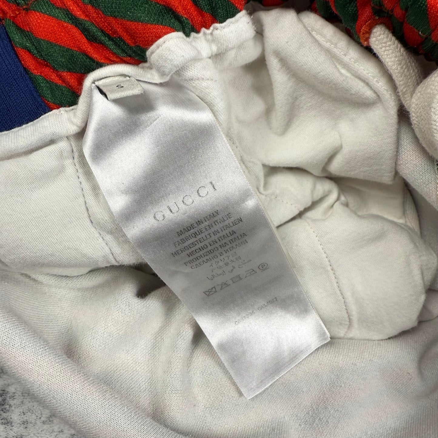 Gucci Diagonal Stripe Technical Jersey Track Pants