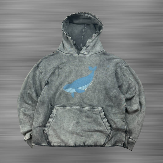 Balenciaga ‘19’ IUCN Blue Whale Hoodie