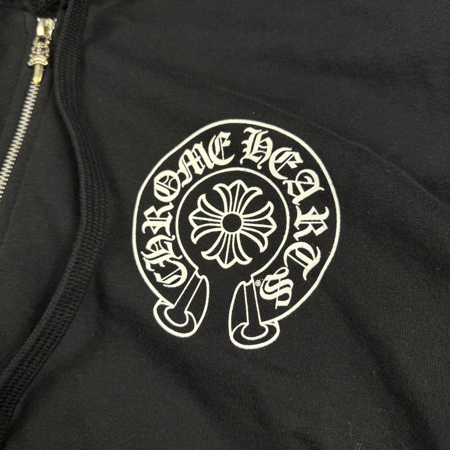 Chrome Hearts Multi color Horseshoe Logo Zip Up Hoodie